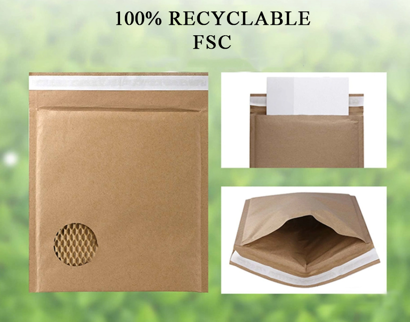 Honeycomb Padded Mailer: Si farvel til plastemballasje som ikke vil forsvinne