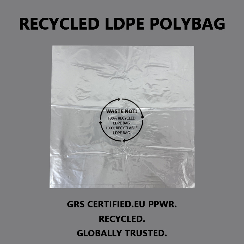 Resirkulert LDPE polybag blir populær ettersom etterspørselen etter bærekraftig emballasje fortsetter å vokse