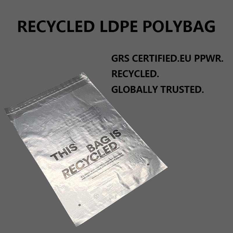 Zeal X lanserer tilpasset GRS resirkulert LDPE polybag for å støtte bærekraftig klær og e-handelspakning over hele verden