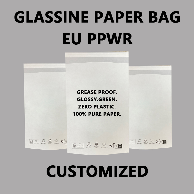 EU PPWR Glassine Emballasjepose