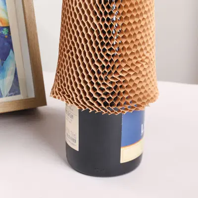 Honeycomb papirflaskehylse