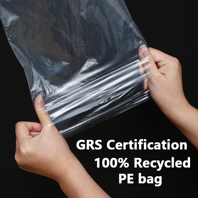 GRS certified recycled poly mailer bags